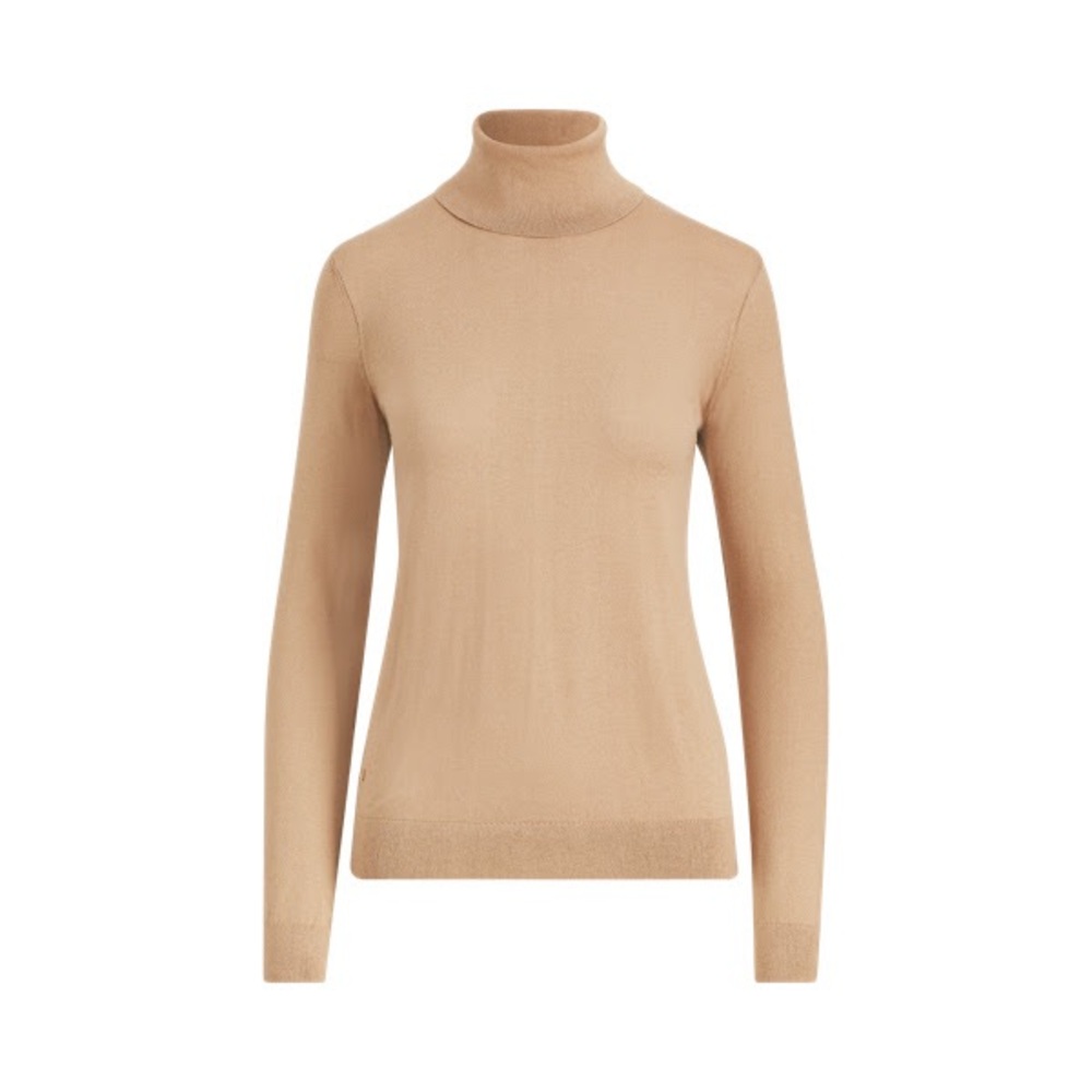 Ralph Lauren Silk-blend Turtleneck (S)